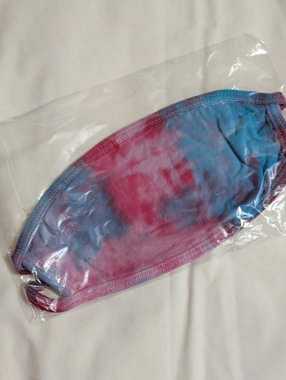 NWOT (010) Tultex Assortment Of 8 Cotton Hand Tie-dyed Face Masks/ Kids & Adults
